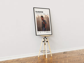Gladiator Film Poster, Russell Crowe and Joaquin Phoenix Starring on Gladiator Print, Ridley Scott's Movie Poster, Movie Themed Wall Decor 1871420306