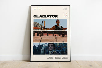 Gladiator Movie Poster, Modern Movie Poster Print, Gladiator Poster Wall Decor, DIGITAL FILES, Russel Crowe, Joaquin Phoenix 1415749921