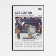 Gladiator, Ridley Scott, Retro Movie Poster, Custom Movie Poster 4421168891