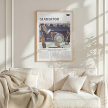 Gladiator, Ridley Scott, Retro Movie Poster, Custom Movie Poster 4421168891