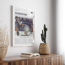 Gladiator, Ridley Scott, Retro Movie Poster, Custom Movie Poster 4421168891