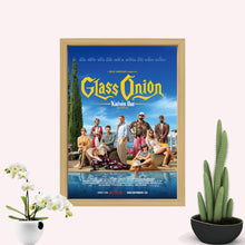 Glass Onion A Knives Out Mystery, Movie Poster, Canvas Wall Art 1571566555