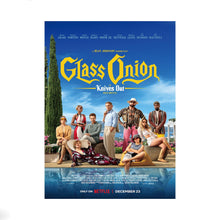 Glass Onion A Knives Out Mystery, Movie Poster, Canvas Wall Art 1571566555