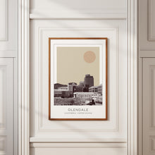 Glendale Poster Print, Glendale Travel Poster, Glendale Minimalistic Wall Art, Glendale, California, United States 1882437863