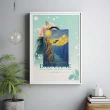 Go Base Jumping Art Print, Extreme Sport Poster, Parachuting, Outdoor Hobby, Adventure, Skydiving, Retro Travel Print, Framed Artwork, Gift