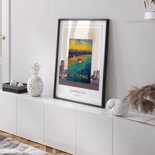 Go Flying Travel Poster, Outdoor Hobbies, Cessna Plane, Aviation, Vintage Travel Print, Adventure, Pilot, Aircraft, Skyhawk, Aeroplane Art