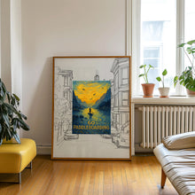 Go Paddle Boarding Print, Stand up Paddleboarding Travel Poster, Outdoor Adventure, Gift for Paddleboarder, Wild Swimming, Hiking, SUPing