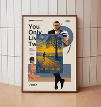Go Running Poster, Travel Poster, Parkrun, Outdoor Hobbies, Trail Running, Marathon, Triathlon, Gift For Runner, Retro Prints, Adventure Art (2)