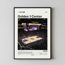 Golden 1 Center Poster,  Sacramento Kings Poster Print, Basketball Arena Poster Basketball Fan Gift