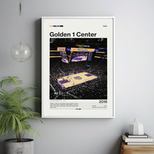 Golden 1 Center Poster,  Sacramento Kings Poster Print, Basketball Arena Poster Basketball Fan Gift