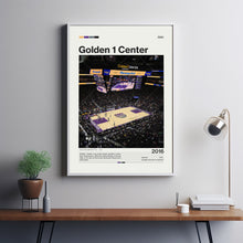 Golden 1 Center Poster,  Sacramento Kings Poster Print, Basketball Arena Poster Basketball Fan Gift