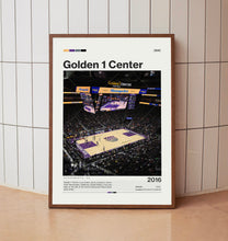 Golden 1 Center Poster,  Sacramento Kings Poster Print, Basketball Arena Poster Basketball Fan Gift