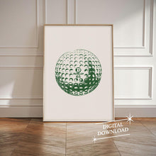 Golf Vintage Poster  Mid Century Modern Sports Art Print  Golf Gift  Gift for Dad  Retro Poster  Printable Art  Digital Download 1819932160