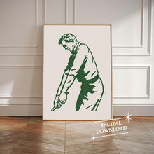 Golf Vintage Poster  Mid Century Modern Sports Art Print  Golf Gift  Gift for Dad  Retro Poster  Printable Art  Digital Download 1819507318