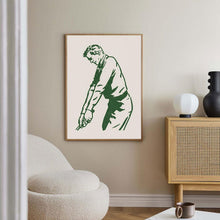 Golf Vintage Poster  Mid Century Modern Sports Art Print  Golf Gift  Gift for Dad  Retro Poster  Printable Art  Digital Download 1819507318