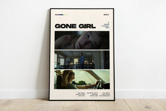 Gone Girl Movie Poster, Modern Movie Poster Print, Gone Girl Poster Wall Decor, DIGITAL FILES, David Fincher, Ben Affleck 1419004476