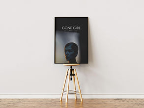 Gone Girl poster, David Fincher, Rosamund Pike, Ben Affleck, wall art,Vintage film print 1892070765