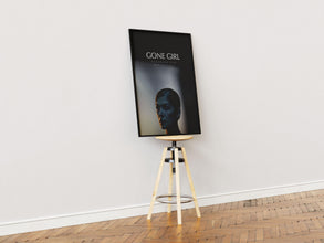 Gone Girl poster, David Fincher, Rosamund Pike, Ben Affleck, wall art,Vintage film print 1892070765
