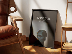 Gone Girl poster, David Fincher, Rosamund Pike, Ben Affleck, wall art,Vintage film print 1892070765