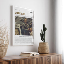 Gone Girl, David Fincher, Retro Movie Poster, Custom Movie Poster 4421170114