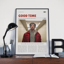 Good Time, Safdie's, Retro Movie Poster, Custom Movie Poster Print 4421167543