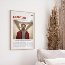 Good Time, Safdie's, Retro Movie Poster, Custom Movie Poster Print 4421167543
