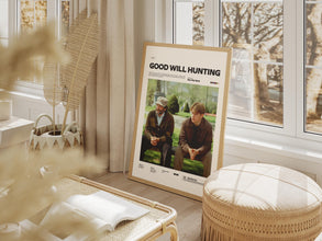 Good Will Hunting Poster, Matt Damon and Robin Williams Poster, Good Will Hunting Print, Movie Wall Art, Cult Movie Alternative Poster 4316507429