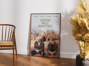 Good Will Hunting Poster, Print Art, Retro Film, Robin Williams, Matt Damon, Ben Affleck 1904918793