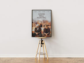 Good Will Hunting Poster, Print Art, Retro Film, Robin Williams, Matt Damon, Ben Affleck 1904918793