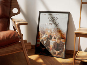 Good Will Hunting Poster, Print Art, Retro Film, Robin Williams, Matt Damon, Ben Affleck 1904918793
