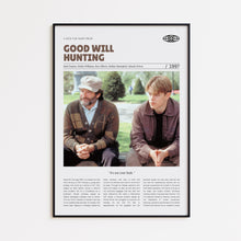 Good Will Hunting, Gus Van Sant, Retro Movie Poster, Custom Movie Poster 4421172590
