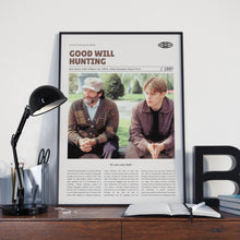 Good Will Hunting, Gus Van Sant, Retro Movie Poster, Custom Movie Poster 4421172590