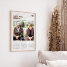Good Will Hunting, Gus Van Sant, Retro Movie Poster, Custom Movie Poster 4421172590