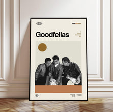 Goodfellas Movie Poster Mid-Century Modern Minimalist Art Print 4372849846