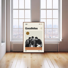 Goodfellas Movie Poster Mid-Century Modern Minimalist Art Print 4372849846