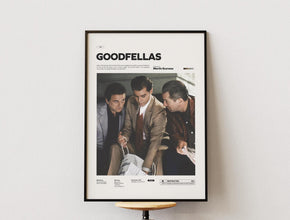 Goodfellas Movie Poster  Martin Scorsese's Goodfellas Poster Print  Robert De Niro and Joe Pesci Poster  Alternative Movie Poster Collage 1878282781