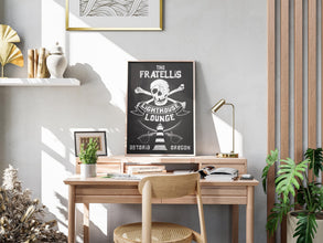 Goonies Movie Poster Fratelli's One Eyed Willie Retro Kitchen Bar Sign Decor Wall Art Print Gift 1173032089