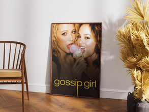 Gossip Girl Poster, Series Wall Art,Blair Waldorf, TV Show Decor, Film Print 1890739954