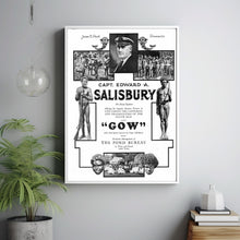 Gow 1931Poster Art Print Movie Posters Gift for Movie lovers