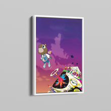 Graduation Album Cover Canvas,Rapper Graduation Album Print, Album Cover Poster, Rapper Decor, Music Poster, Framed Wall Art 1832053903