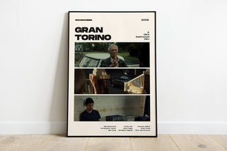 Gran Torino Movie Poster, Modern Movie Poster Print, Gran Torino Poster Wall Decor, DIGITAL FILES, Clint Eastwood 1433122555