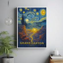 Grand Canyon Travel Poster - Arizona Wall Art Print, Illustration Artwork, Home & Office decor, Gift idea, United States National Park