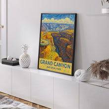 Grand Canyon Travel Print, Grand Canyon Poster Print, National Parks Wall Art, National Parks Poster, National Parks Travel