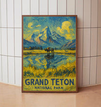 Grand Teton National Park Print Wall Art, Grand Teton Poster, National Park Wall Art, Travel Travel Print, Travel Gift
