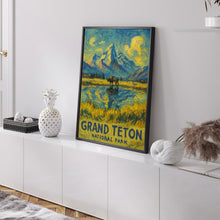 Grand Teton National Park Print Wall Art, Grand Teton Poster, National Park Wall Art, Travel Travel Print, Travel Gift