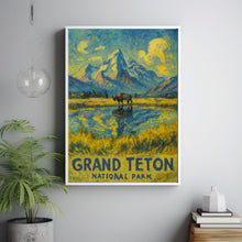 Grand Teton National Park Print Wall Art, Grand Teton Poster, National Park Wall Art, Travel Travel Print, Travel Gift