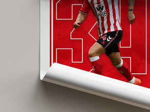Granit Xhaka Poster Sunderland Soccer Poster, Football Print 4394944757