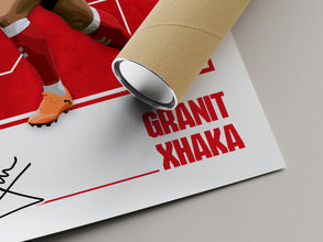 Granit Xhaka Poster Sunderland Soccer Poster, Football Print 4394944757