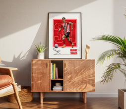 Granit Xhaka Poster Sunderland Soccer Poster, Football Print 4394944757