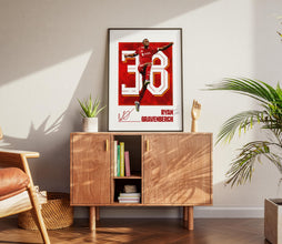 Gravenberch Poster Football Poster, Liverpool Soccer Wall Art Gift For Fans 4392454219